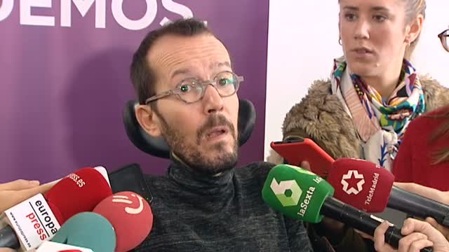 Echenique: Errejón es candidato de otra fuerza política y no tiene sentido que venga a una reunión de Podemos