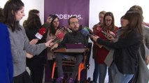 Declaraciones de Pablo Echenique antes del Comité Electoral