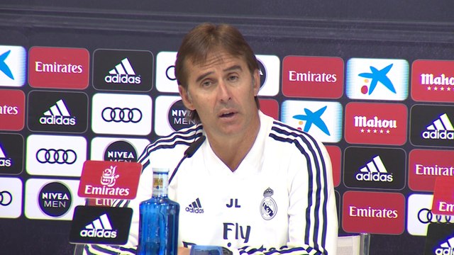 Lopetegui: El equipo está trabajando muy bien