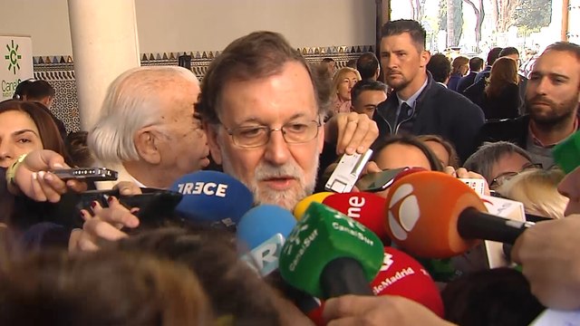 Rajoy: El relevo en la Junta es bueno para Andalucía