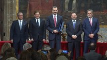 El Rey recibe el XXVII Premio Convivencia Manuel Broseta en València