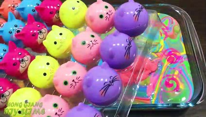 Mixing Random Things into Slime #6 !!! Slimesmoothie Relaxing Satisfying Slime s