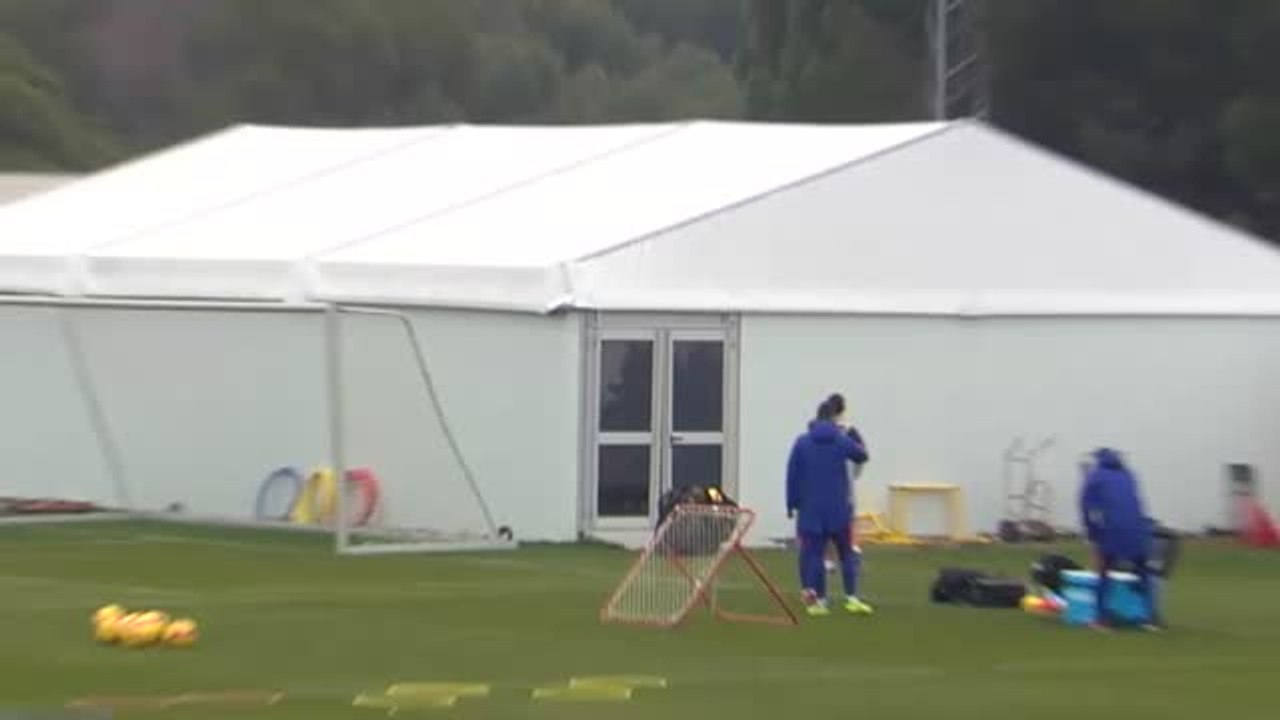 El Atlético pasa página de la Copa y ya piensa en el partido de Liga ante el Huesca