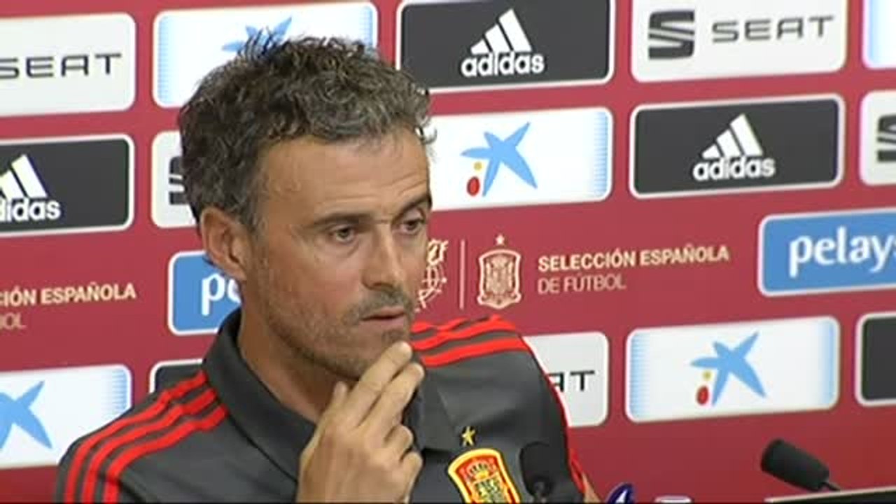 Luis Enrique sobre Jordi Alba: "No tengo por norma hablar de ningún jugador que no esté en la lista"