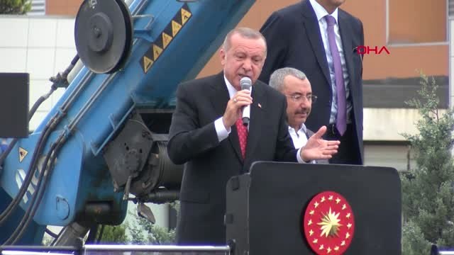 İSTANBUL- CUMHURBAŞKANI ERDOĞAN SANCAKTEPE'DE TOPLU AÇILIŞ TÖRENİ'NDE KONUŞTU