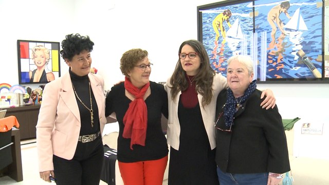 Oltra defiende que el feminismo tiene que ocupar plazas y urnas