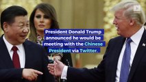 Trump Announces Meeting With Xi, Dow Jumps 350 Points