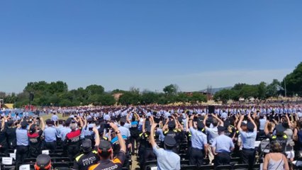 Celebración de la nueva promoción de Mossos y policías locales de Catalunya