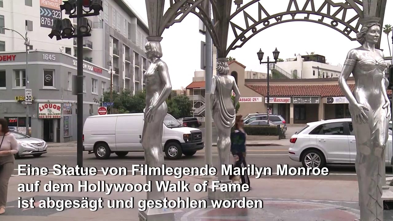 Marilyn-Monroe-Statue in Hollywood gestohlen