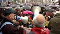 Nueva protesta de los pensionistas en Bilbao en defensa de las pensiones públicas