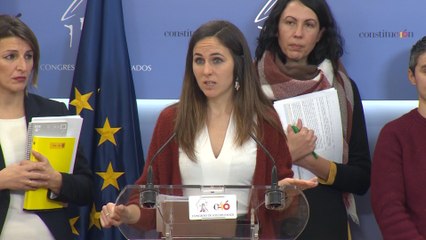 Podemos da dos meses al Gobierno para revertir incumplimientos