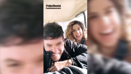 El divertido vídeo de Pablo López, Bustamante y Miriam