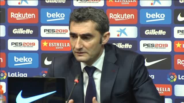 Valverde intentará hacer las mejores alineaciones para los próximos partidos de Copa y Liga