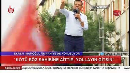 Ekrem İmamoğlu: Milletin kararının karşısında duracak kişi henüz doğmadı!