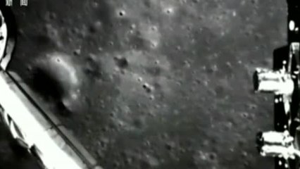 Primeras imágenes del alunizaje chino