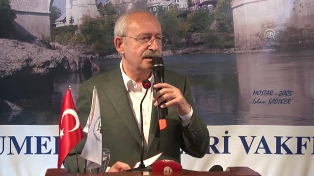 Kılıçdaroğlu, Rumeli Türkleri Kültür ve Dayanışma Vakfının etkinliğine katıldı