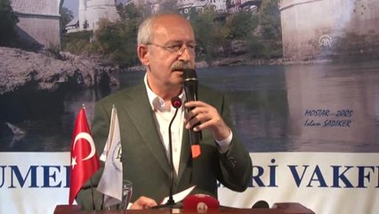 Kılıçdaroğlu, Rumeli Türkleri Kültür ve Dayanışma Vakfının etkinliğine katıldı