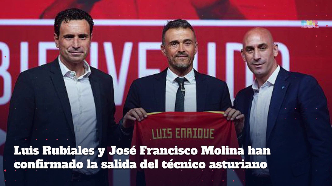 Luis Enrique deja la Selección Española de Fútbol - Vídeo Dailymotion