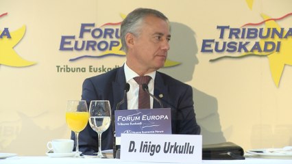 Urkullu en un desayuno informativo