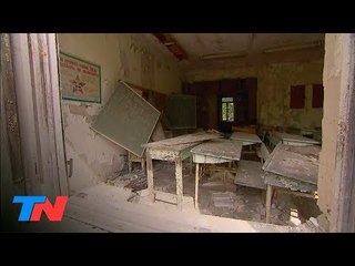#TNenChernobyl: la escuela detenida en el instante preciso del horror, un escenario postapocalíptico