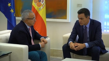 Sánchez se reúne con el presidente del COE