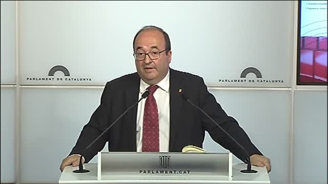 Iceta sobre el ultimátum de Torra: No habrá una negociación sobre un referéndum, no sé por que tenemos que esperar a noviembre