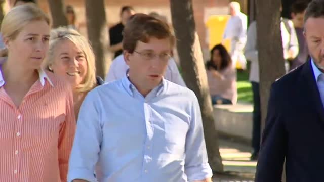 Isabel Díaz Ayuso y José Luis Martínez-Almeida, candidatos del PP a la Comunidad de Madrid y al Ayuntamiento de la capital