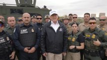 Trump dice que la situación en la frontera 