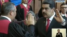 Maduro jura su mandato como presidente de Venezuela