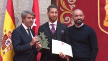 Ramos recibe el '7 Estrellas del Deporte' de Madrid