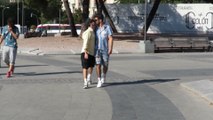 Pelayo y Andy presumen de su amor por Madrid