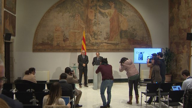 Rueda de prensa de Quim Torra