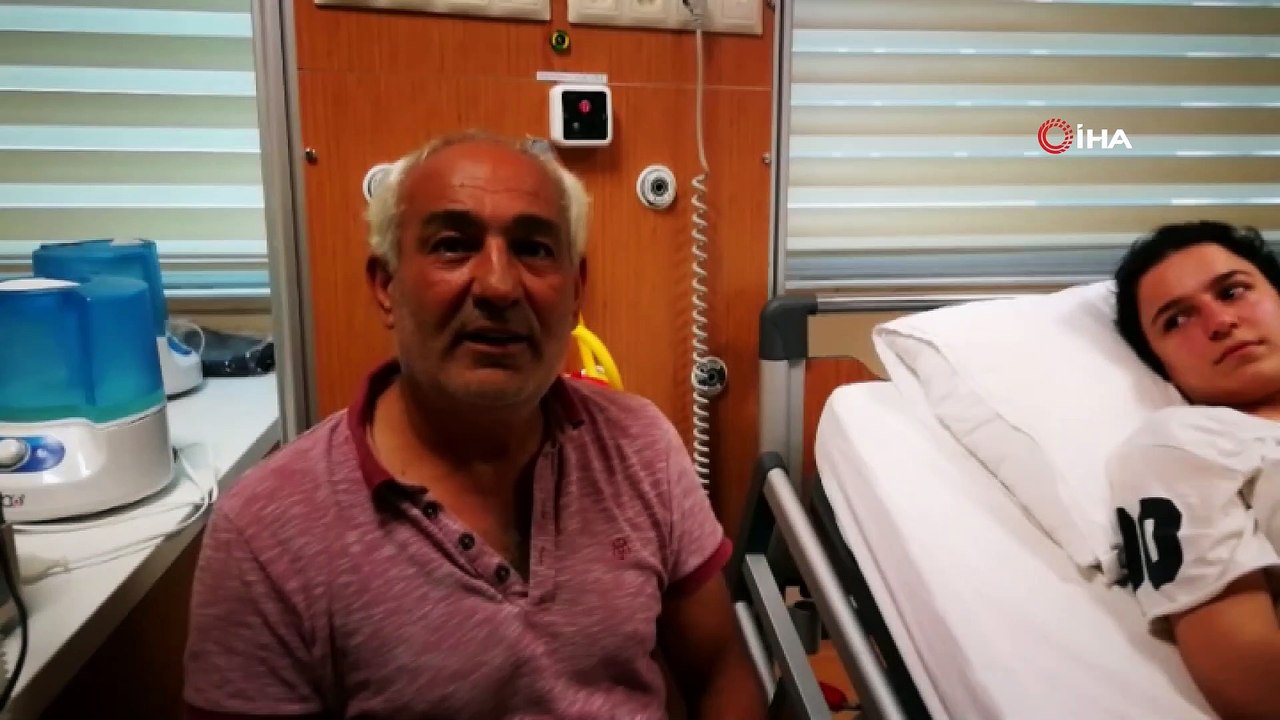 Evde puding yaparken yıldırım çarptı