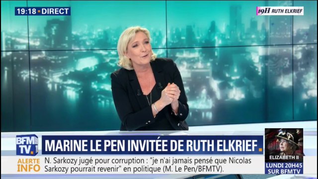 Marine Le Pen: Emmanuel Macron n'entend pas le résultat des élections et accélère sa politique
