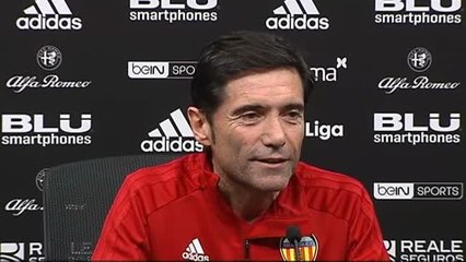 Marcelino: "El número de goles a favor es de estar en descenso o cerca"