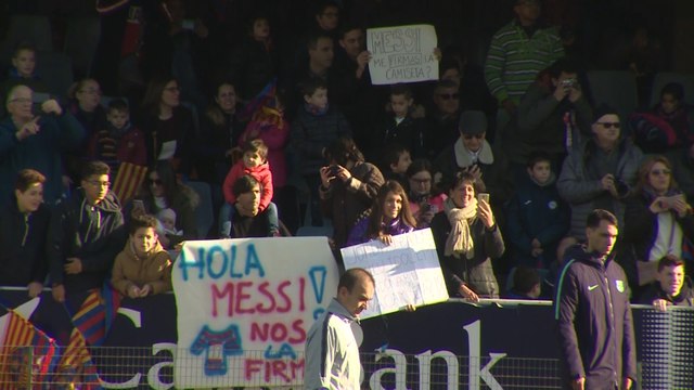 Más de 11.000 espectadores acuden al Miniestadi para ver al Barça