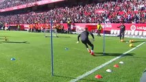 Baño de masas sevillista en el Sánchez Pizjuán
