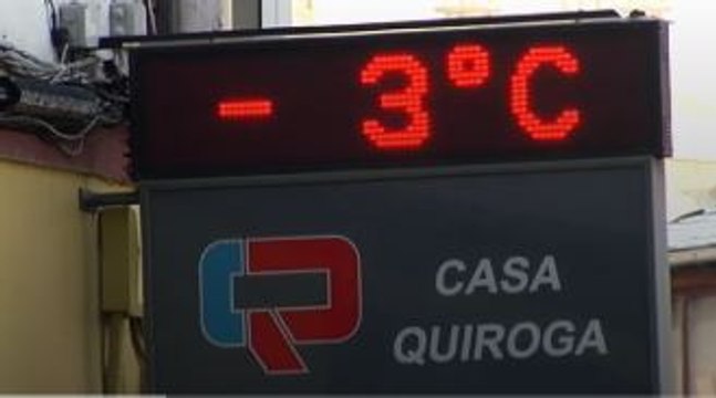 Fin de semana de frío, con 19 provincias en alerta por bajas temperaturas