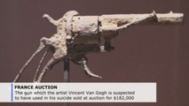 Van Gogh suspected suicide gun auctions for $182,000