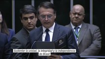 Bolsonaro jura como presidente de Brasil