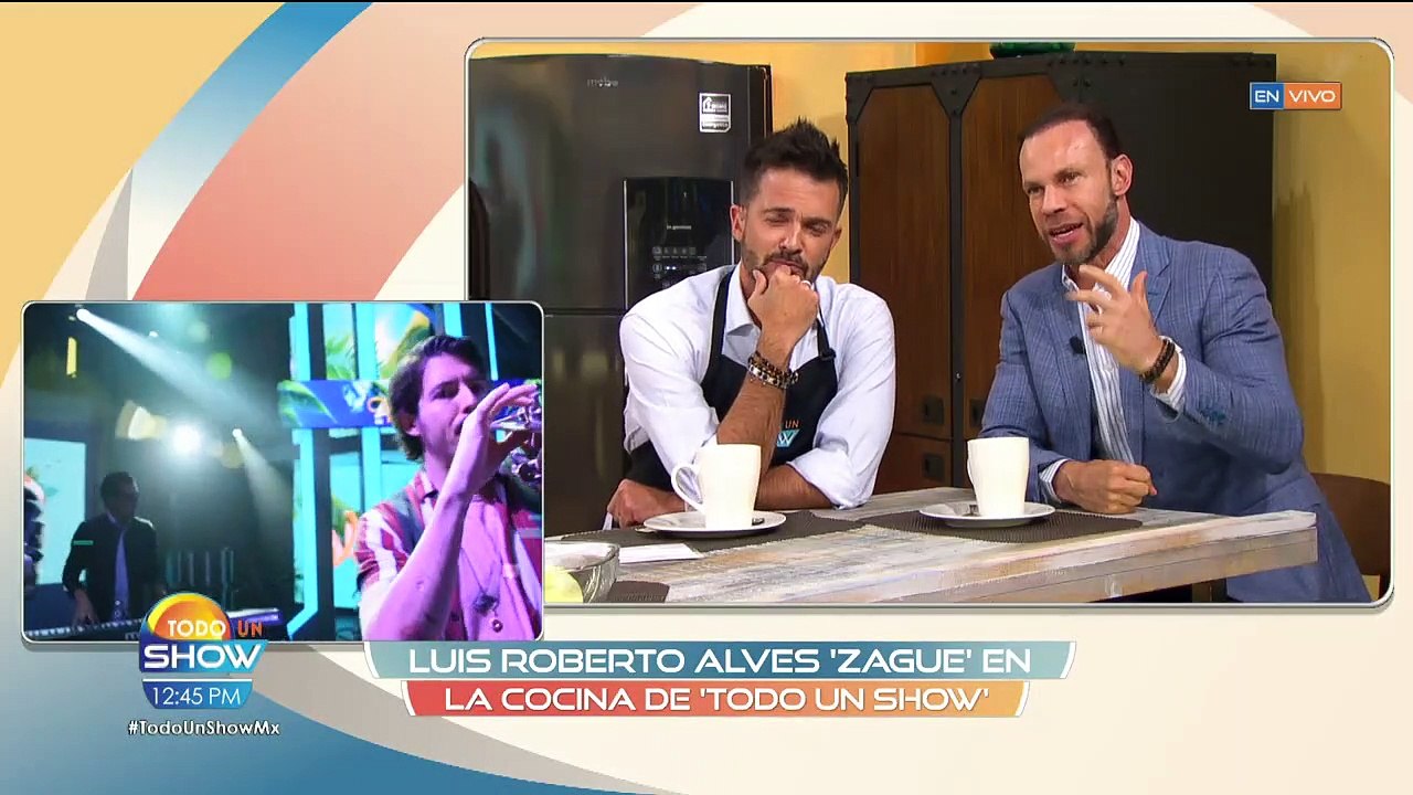 ¡Prepárense para suspirar chicas porque recibimos en Todo Un Show a Luis Roberto Alves 'Zague'!