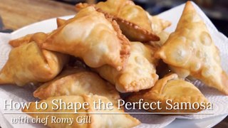 How to Shape the Perfect Samosa