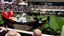 Right Now: Queen Elizabeth Arrives at Royal Ascot 2019 day 2