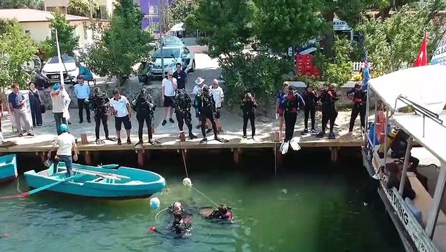 Dalyan Kanalı ve Köyceğiz Gölü'nden 20 traktör atık çıktı - MUĞLA