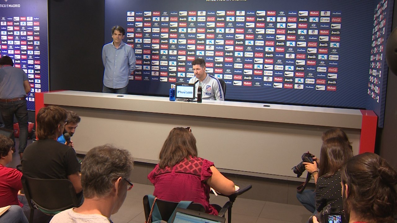 Rueda de prensa de Diego Pablo Simeone