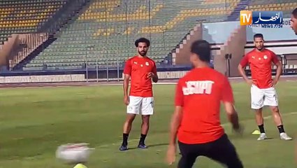 تدريبات المنتخب المصري إستعدادا للمباراة الإفتتاحية لكان 2019