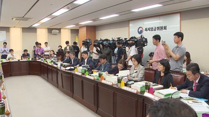 勞 "1만 원" vs  使 "동결"...최저임금 격전 예고 / YTN