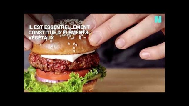 Ce burger saignant est en fait un burger vegan et veut conquérir le monde