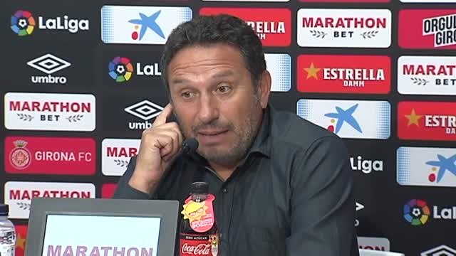 Quique Setién: Nosotros ya tenemos una exigencia que tenemos que cumplir