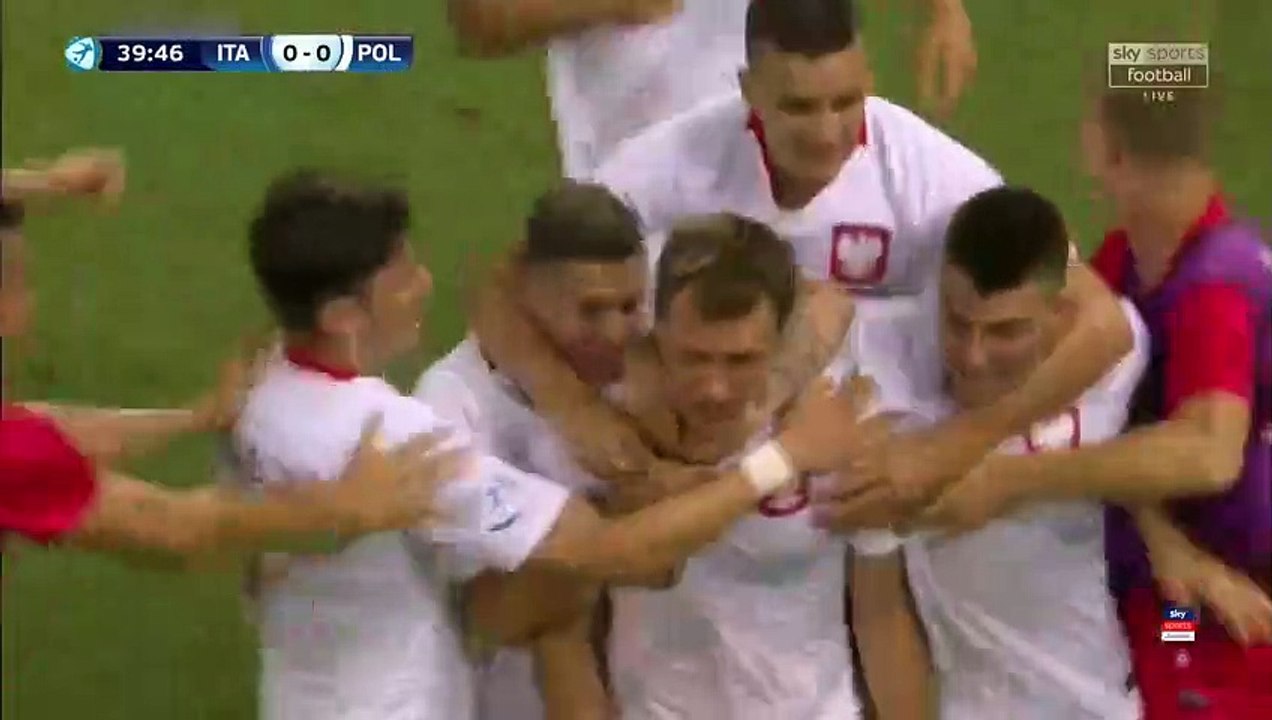 Krystian Bielik Goal - Italy U21 vs Poland U21 0-1 19/06/2019